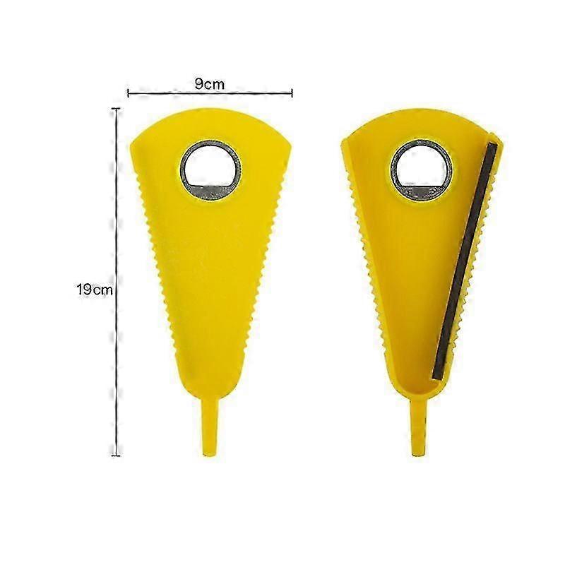 Can opener for people with weak hands, can opener for seniors with arthritis, 6-in-1 multifunctional can opener