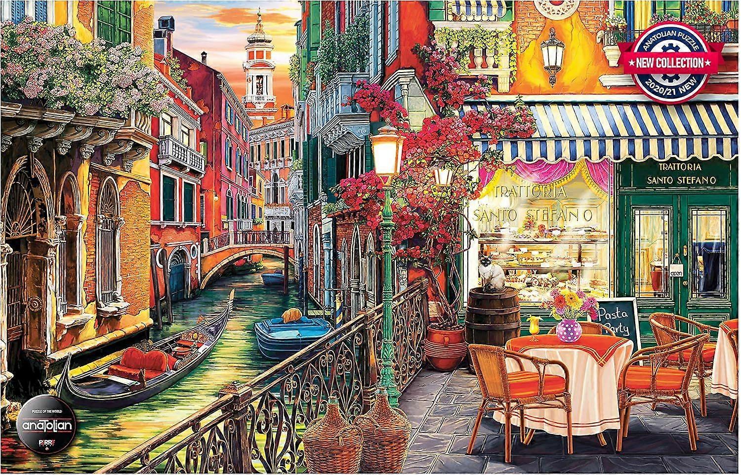 Puzzle - Venetian Cafe - Puzzle de 1000 pièces