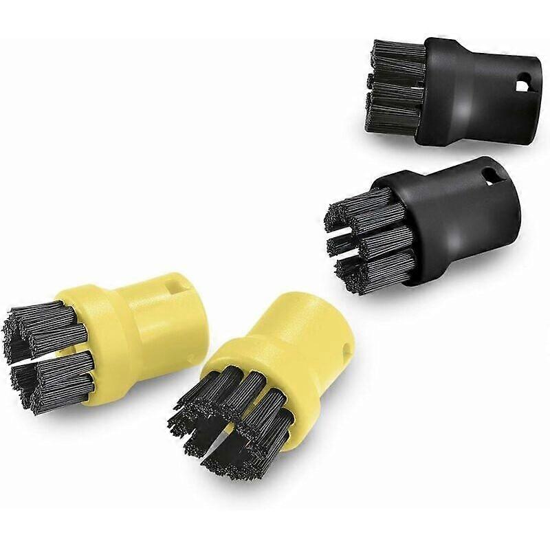 Pack Steam Cleaning Brushes, Steam Cleaning Accessories, Round Brushes Set, for Karcher SC1 SC2 CTK10 SC3 SC4 SC5 SC7