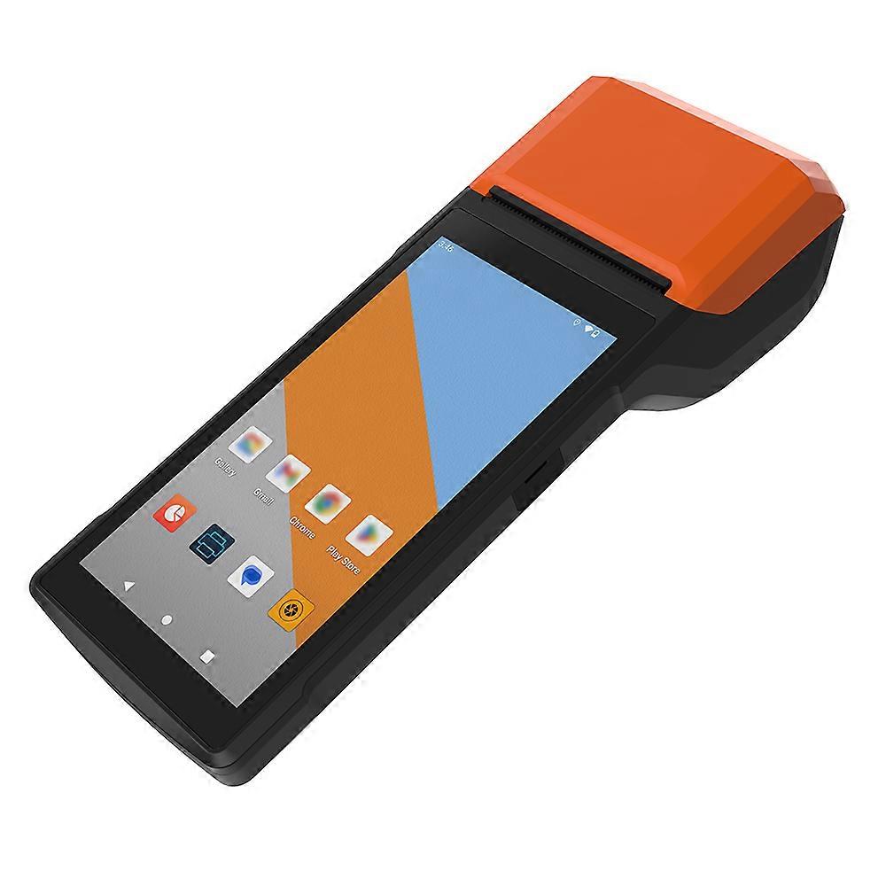 Intelligent Mobile Handheld PDA Terminal Receipt Printer, 5.5'' High-Resolution Touch Screen, Wireless Connectivity, Android 13, Built-in Rechargeabl