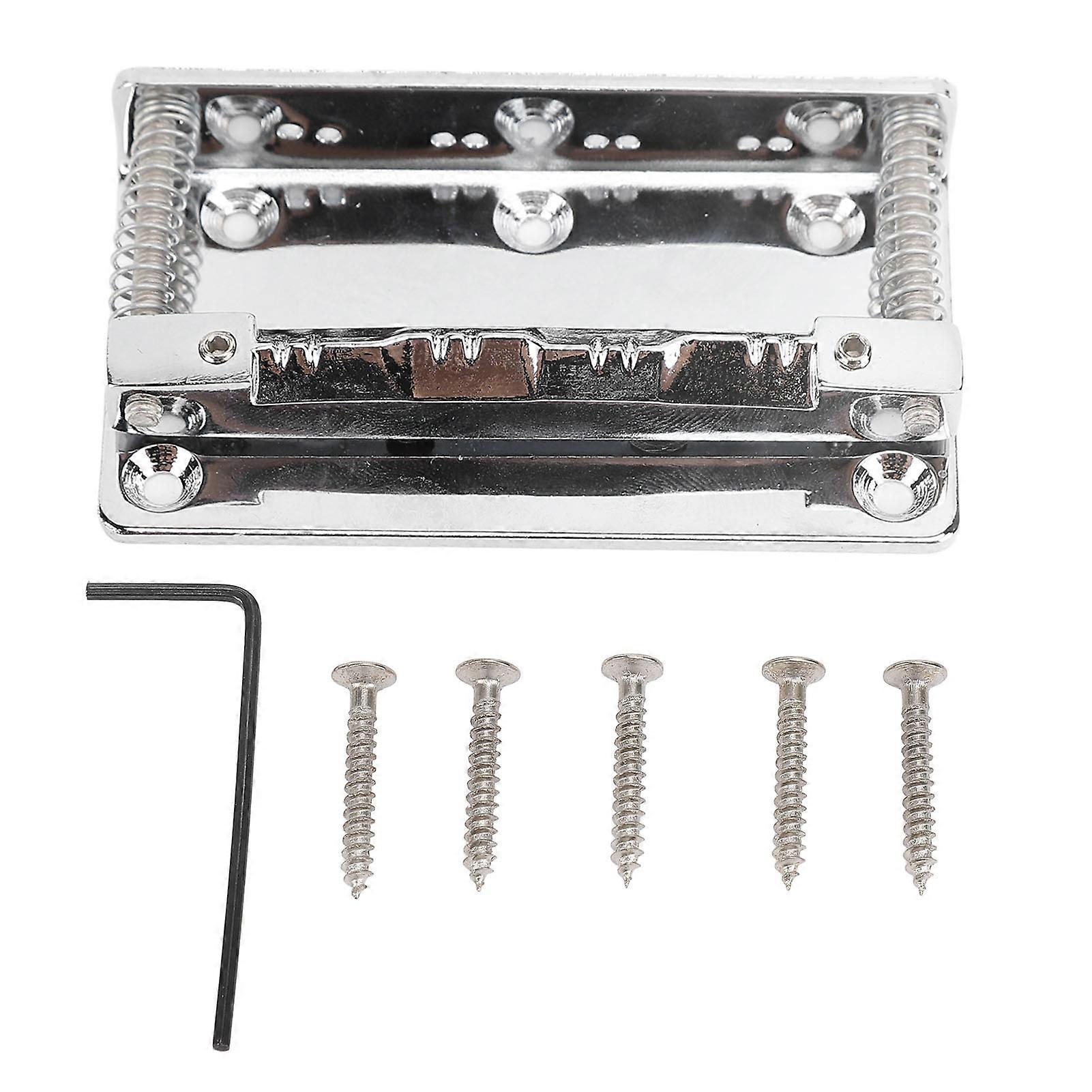 8 String Mandolin Bridge Alloy Metal Replacement Part for Mandolin Musical Instrument Accessories Durable and Lightweight
