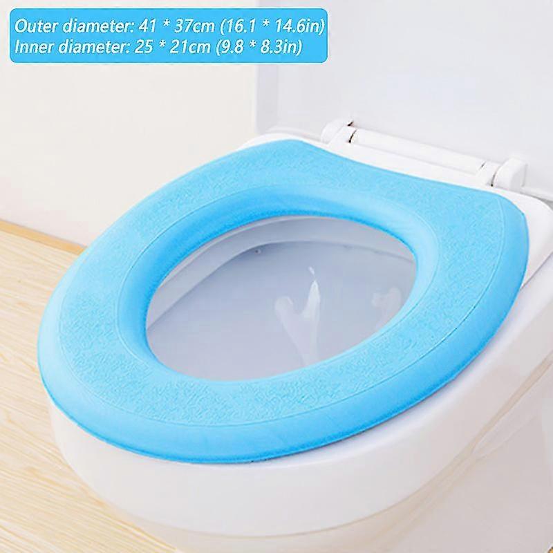 Vedenpitävä ja pehmeä wc-istuimen päällinen kestävällä ja lämpimällä pehmusteella kylpyhuonekäyttöön