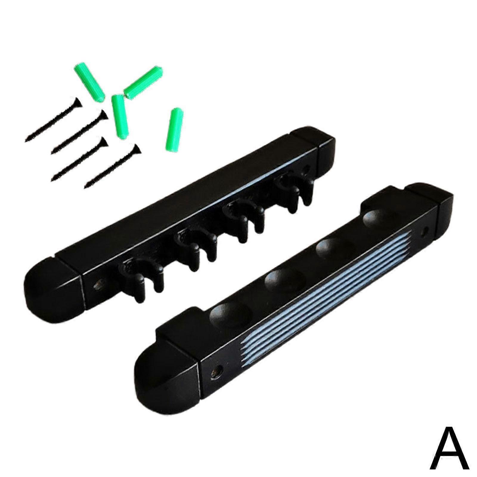 Black (A)$A set of pool cue holders, pool accessories, pool supplies