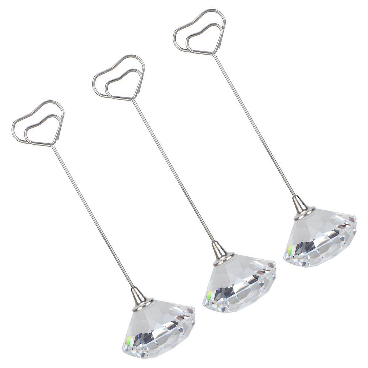 Item, Memo Holder with Heart Wire Clips