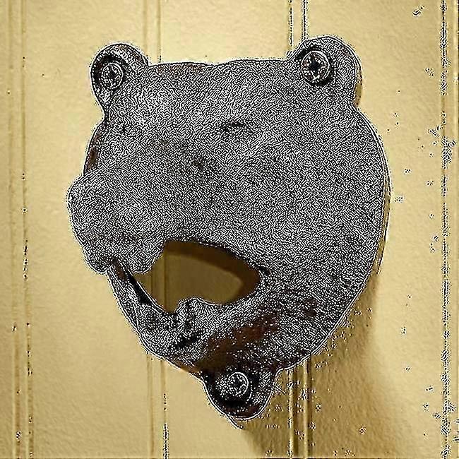 Bottle Openers Bear Bite Wall Mounted Bottle Opener