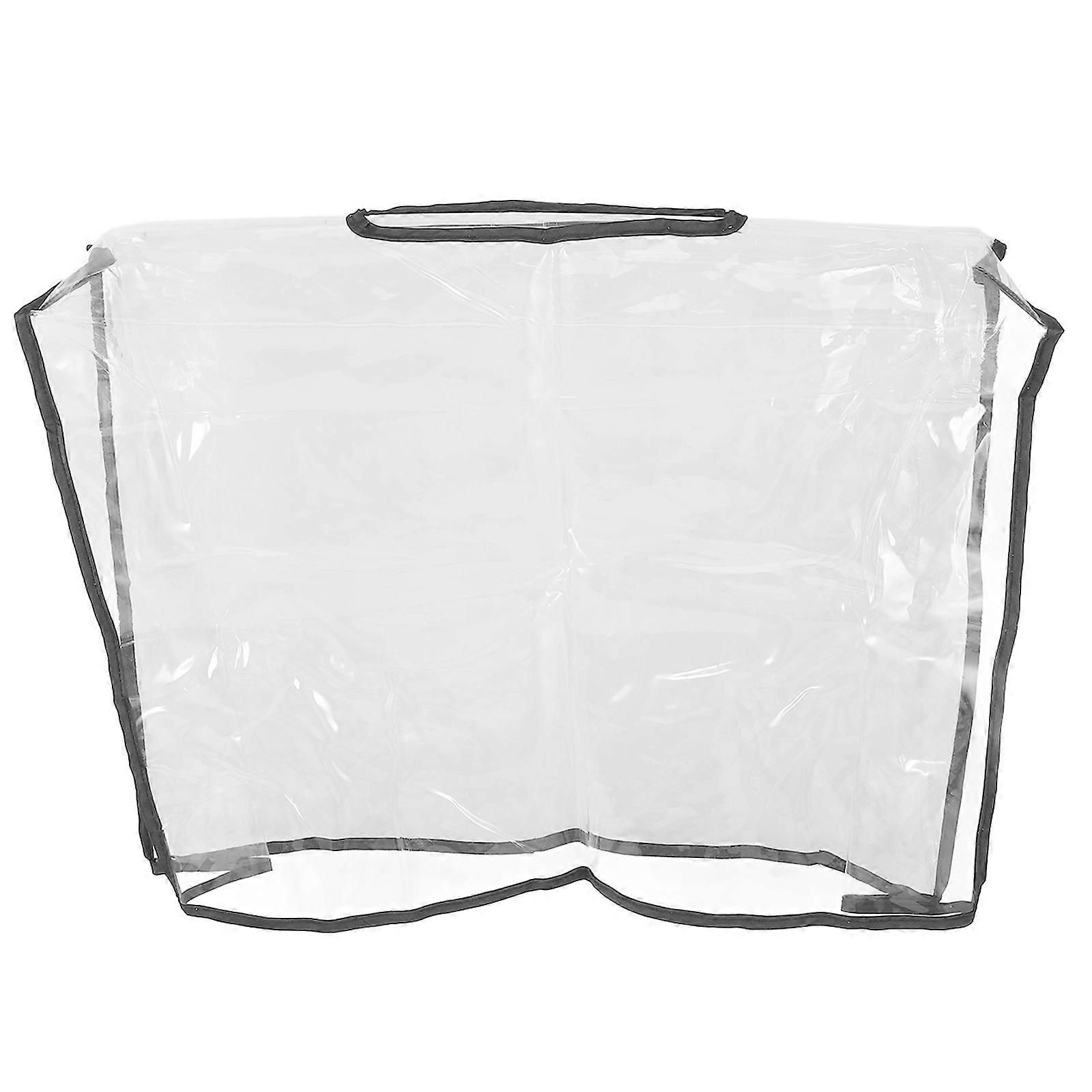 Transparent PVC Handbag Rain Cover Lightweight Tote Bag Protector for Outdoor Travel, Daily Use & Commuting