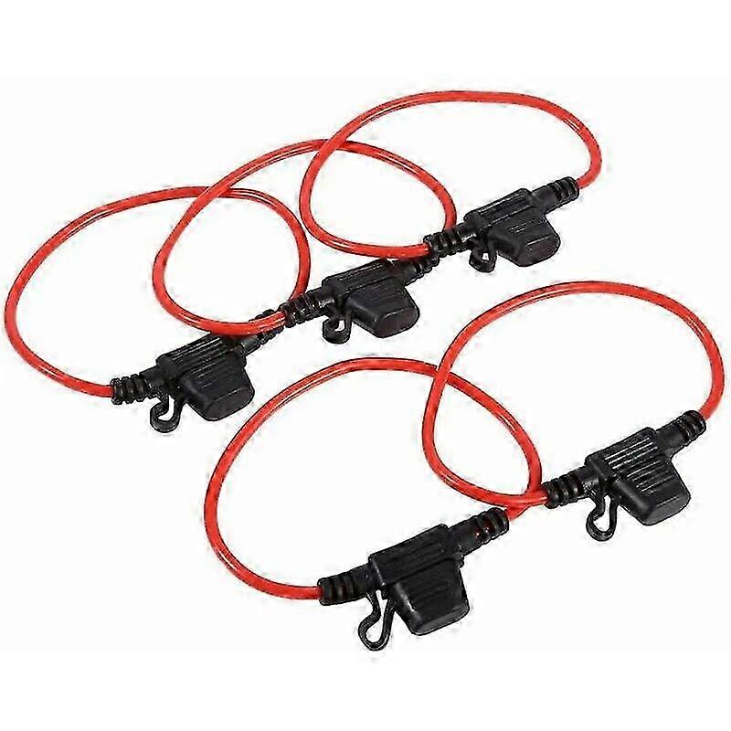 2025 Pcs Waterproof Medium Plug-in Blade Fuse Holder with Wire