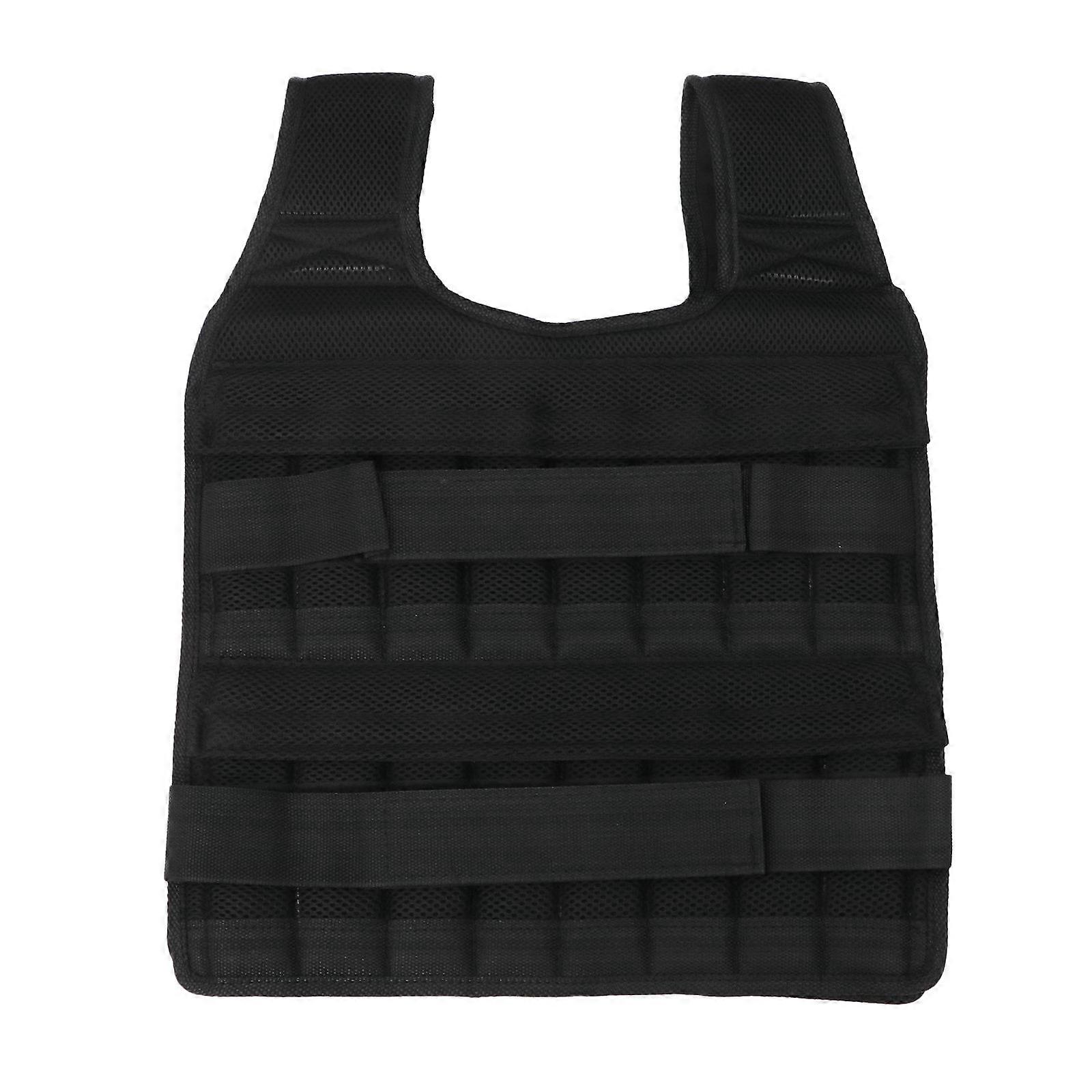 Sleeveless Sports Weighted Vest for Rucking Chest Weight Exercise Breathable and Durable 1Pcs