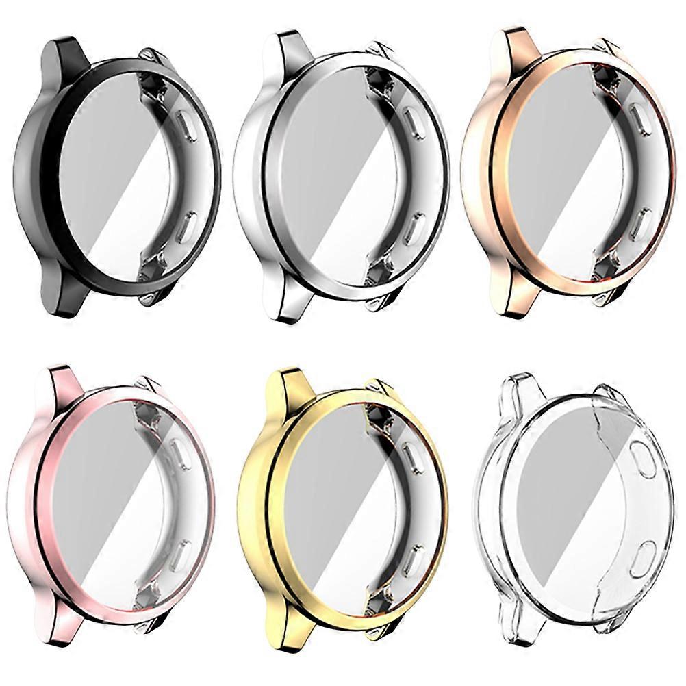 Smartwatch Screen Protectors Tpu Fitted Size Impact Resistance for Daily Use Compatible with Garmin Vat 4s 6Pcs