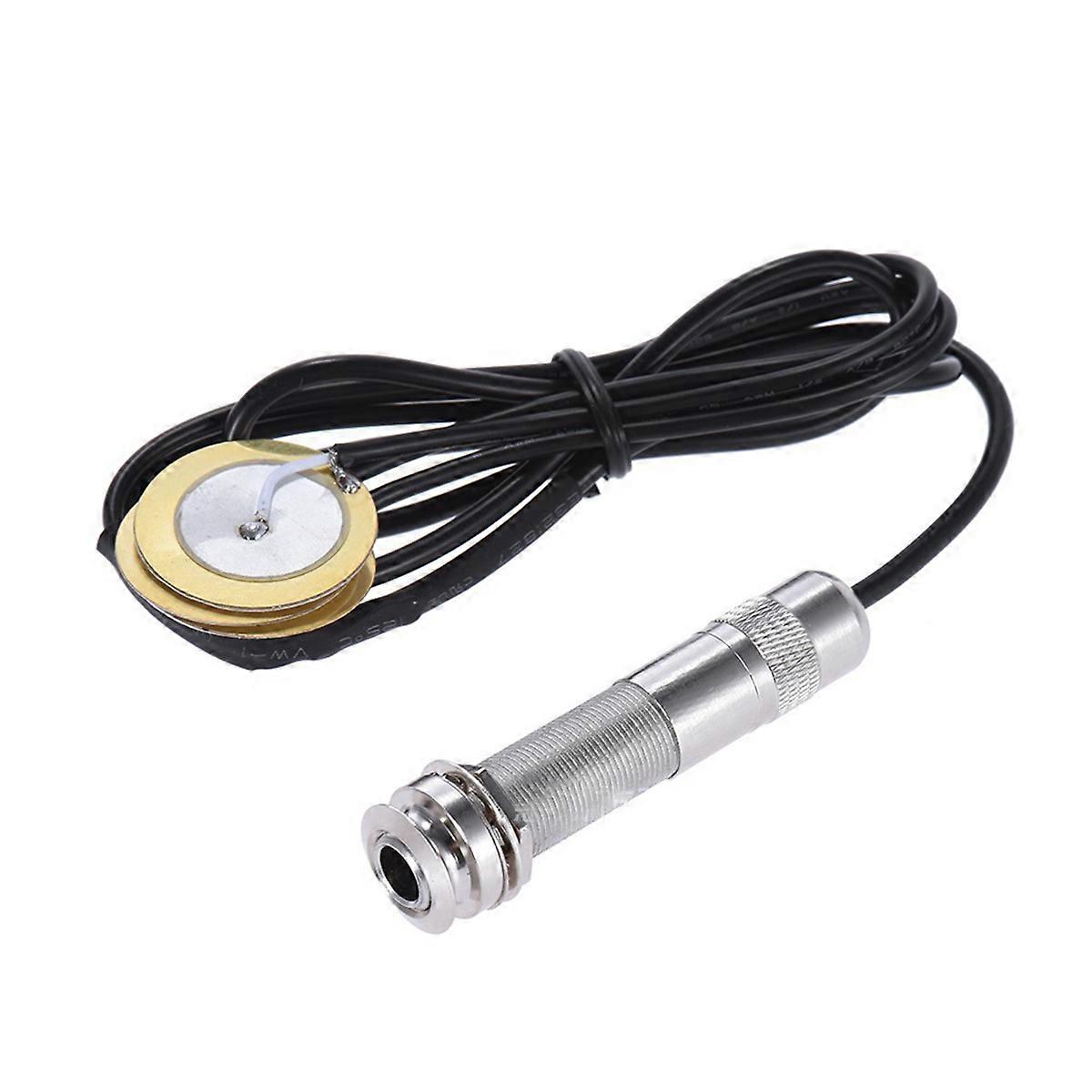 Instruments Pickup Self-Adhesive Pickups Piezo Transducer For Guitar Sound Pickup Mandolin Recording Musicians 1Set