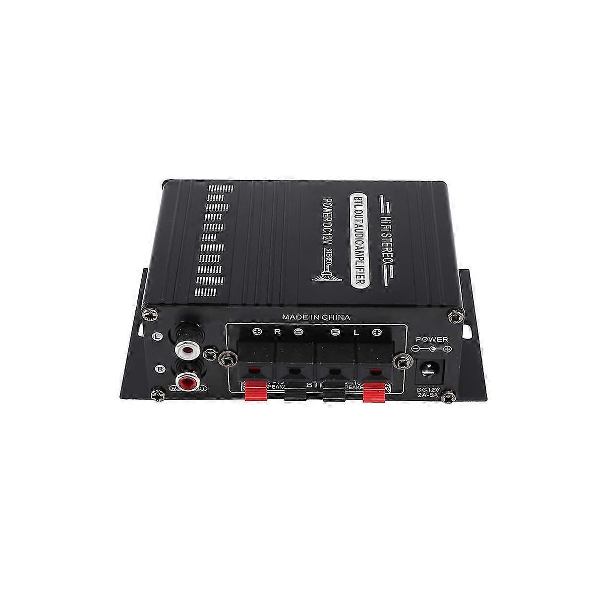 Power Amplifier 2 Channel Class D Amplifier USB/SD AUX Input