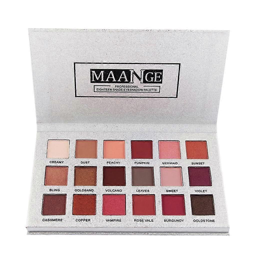 18 Colors Beauty Eyshadow Makeup Palette Matte Shimmer Eye Shadow