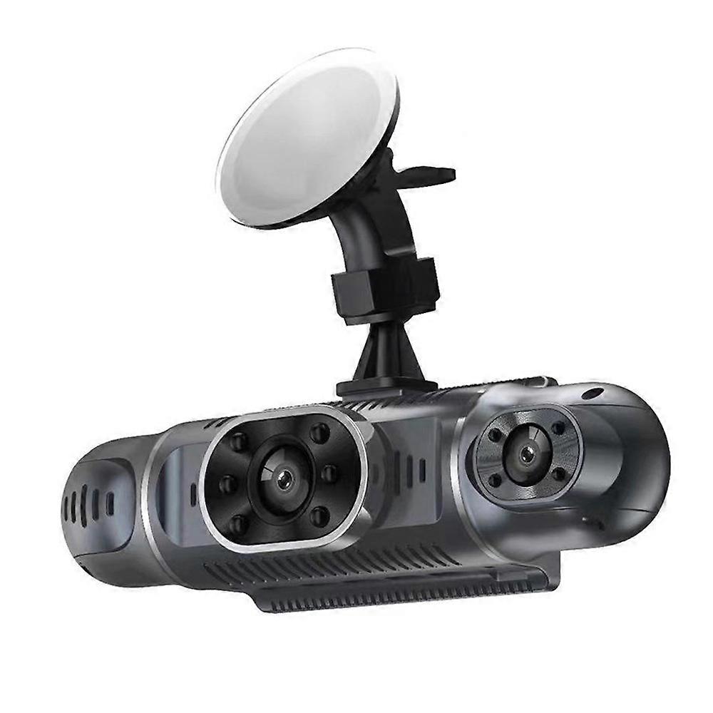 Dash Camera 4 Channel Dash Cam Front and Rear Inside with 32GB Card