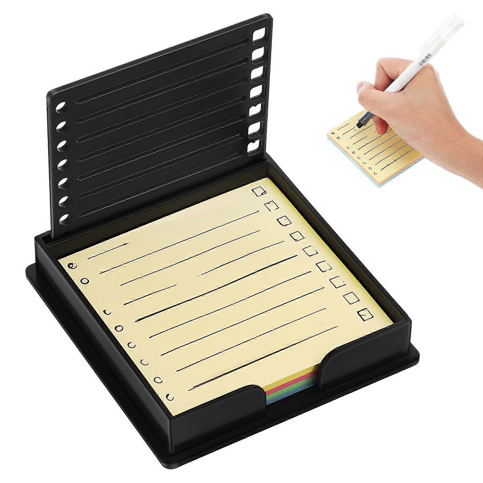 a **creative product description** and **marketing copy** for your **Memo Stencil Template Note Holder with Four Color Organizer Multi Functional