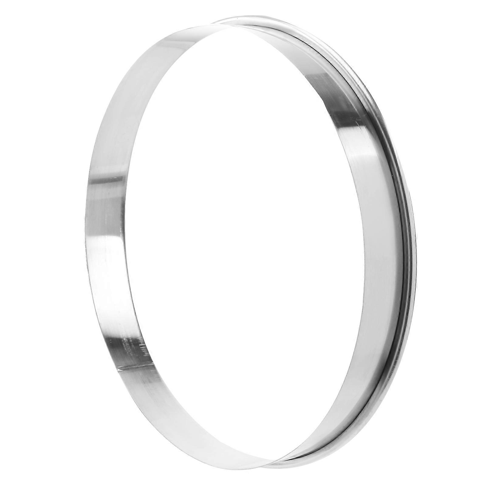 Round Ring Pizza Mold Ring Stainless Steel Home Cooking Baking Tool 1Set