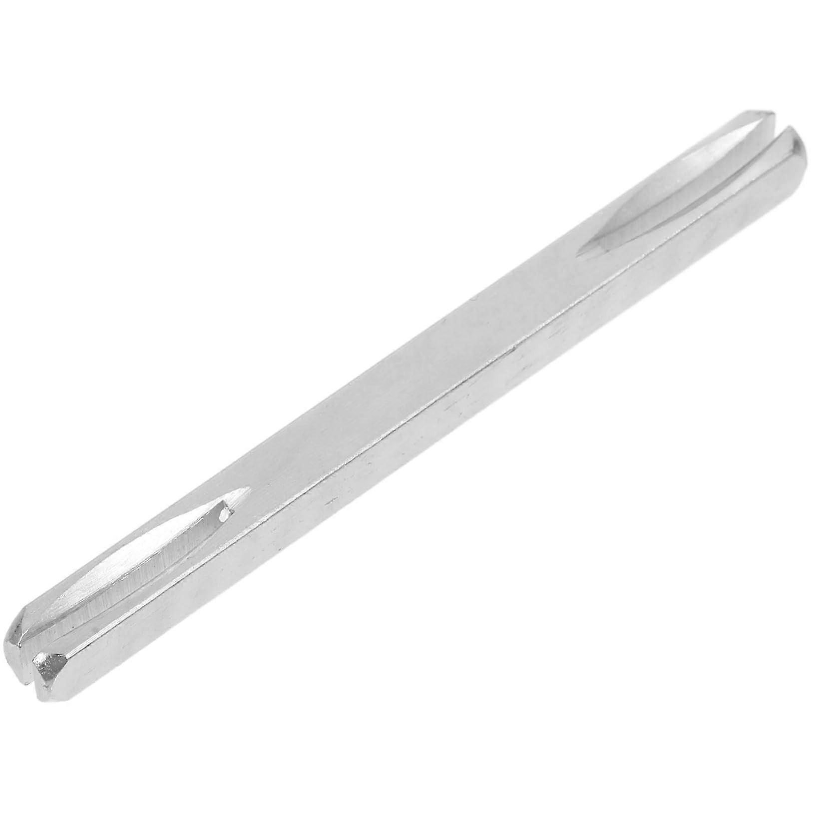 Lock Handle with Square Pin Key Handle Door Locks Hardware Door Security Bar Split Rod Split Spindle Bar Steel Silver