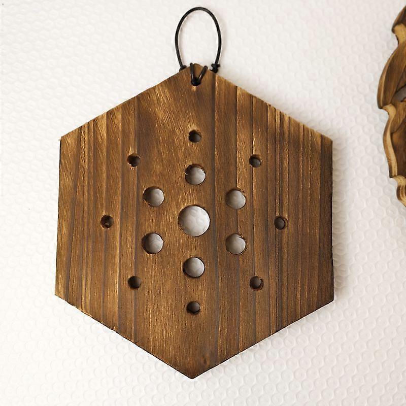 Staghorn Fern Mounting Board: Wall Mounted Staghorn Fern Plate Wooden Planting Panel Vertical Garden Planter For Home Bedroom Decor