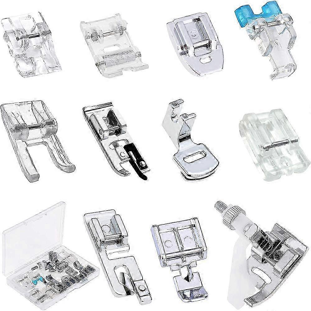 11 Pieces Multifunctional Sewing Machine Accessory Set for Various Brands