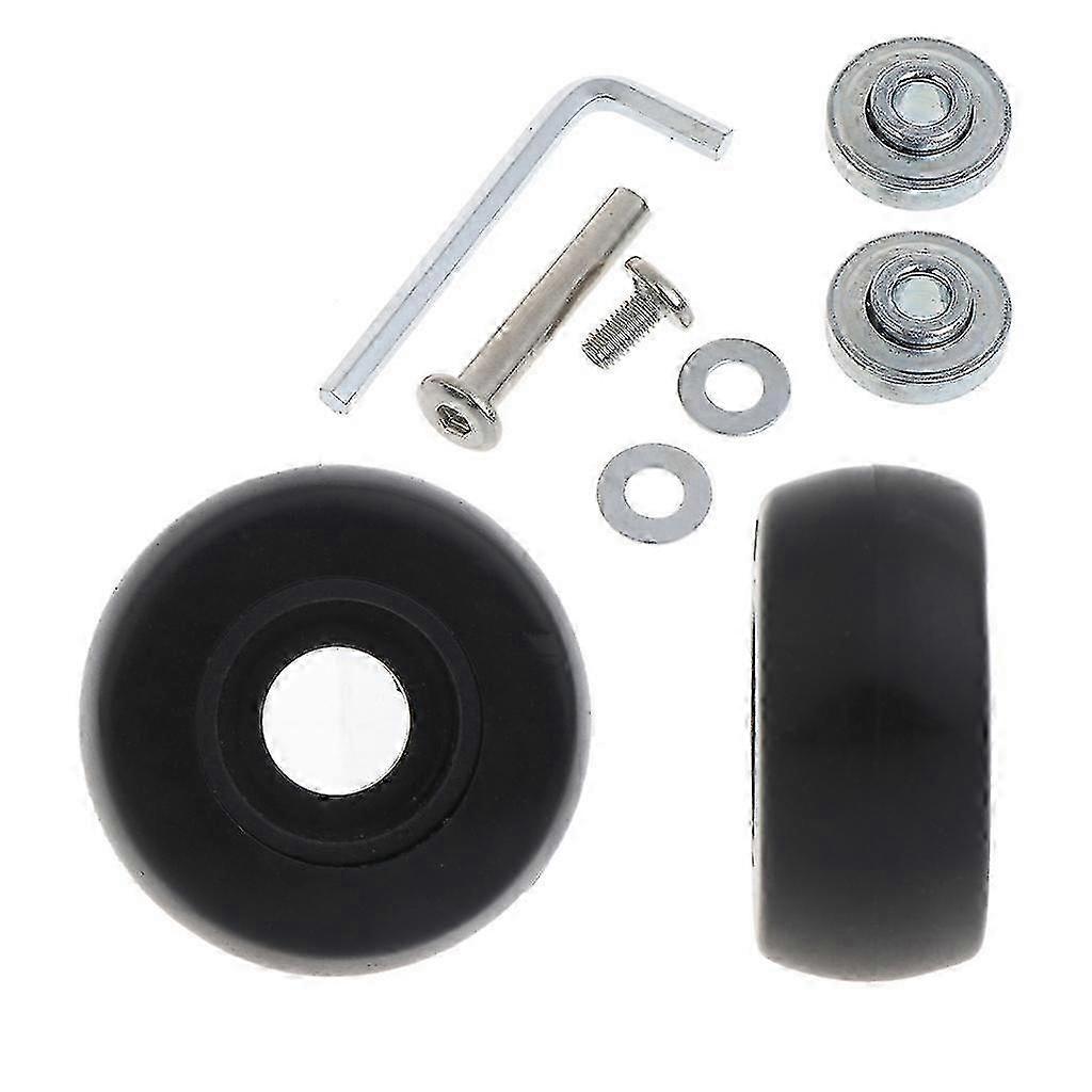 1 قطعة حقيبة الأمتعة عالمية دوارة عجلة استبدال الملحقات 适用于某品牌