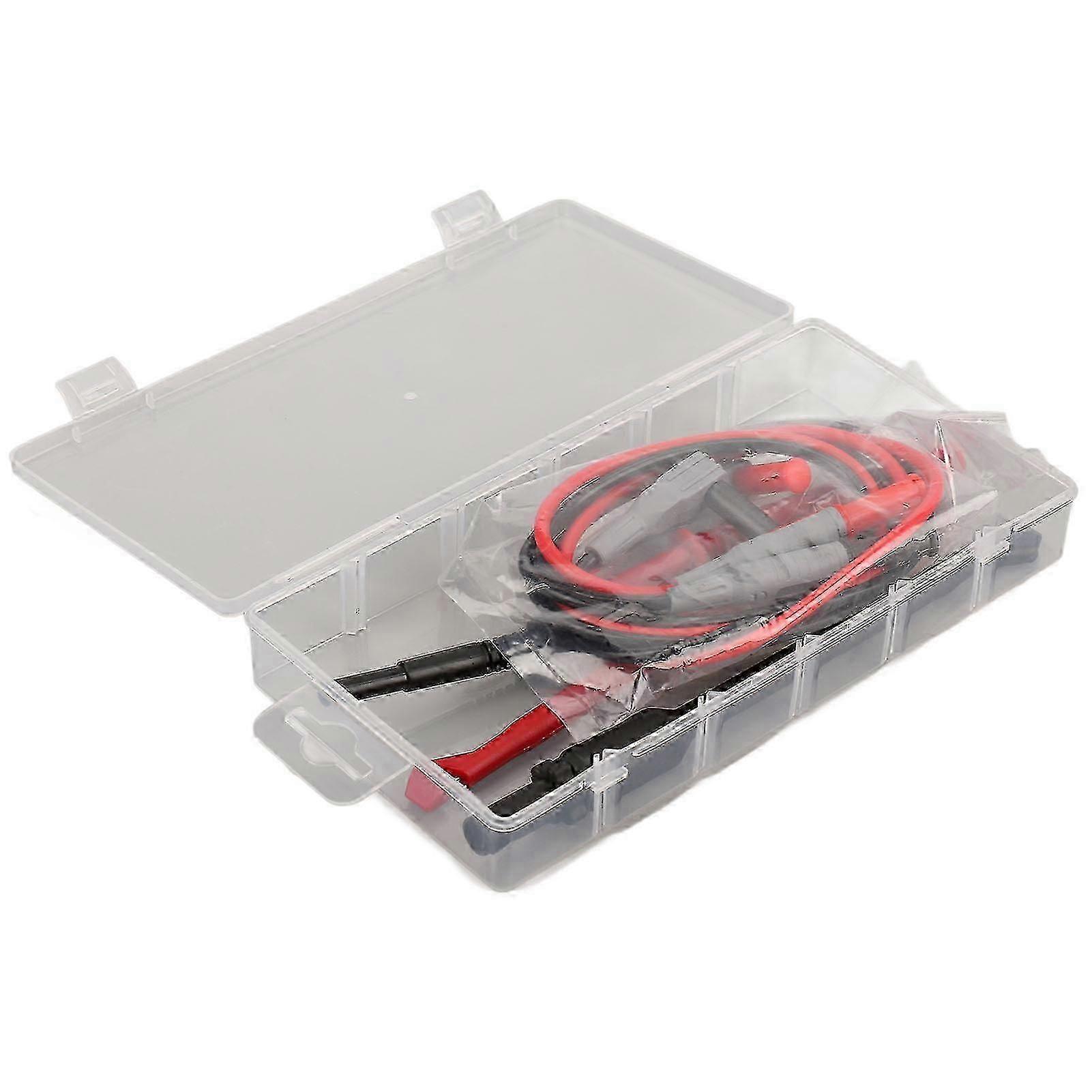 Durable 4mm Plug Electronic Test Leads Kit for Accurate Readings