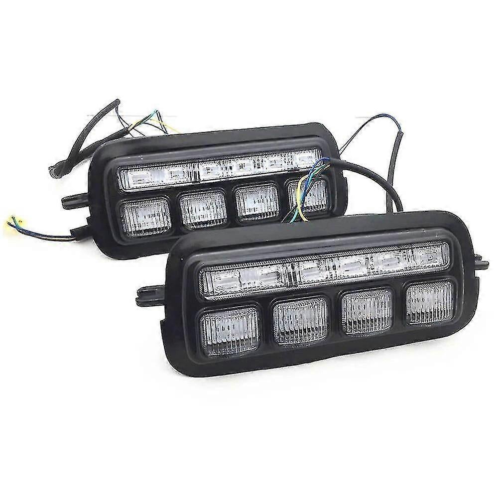 Pour Lada Niva 4x4 Urbanled Drl Turn Lights White Daytime Running Ambre Turn Signal Lights Car Accessories 1995+