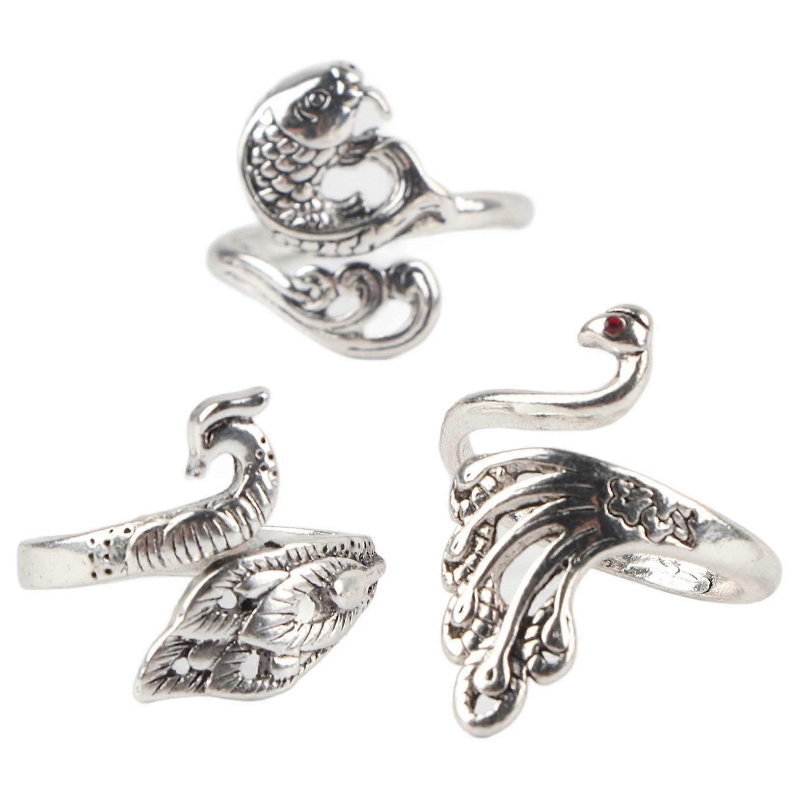 2025 Latest Model  3Pcs Adjustable Knitting Loop Ring Crochet Loops Yarn Guide