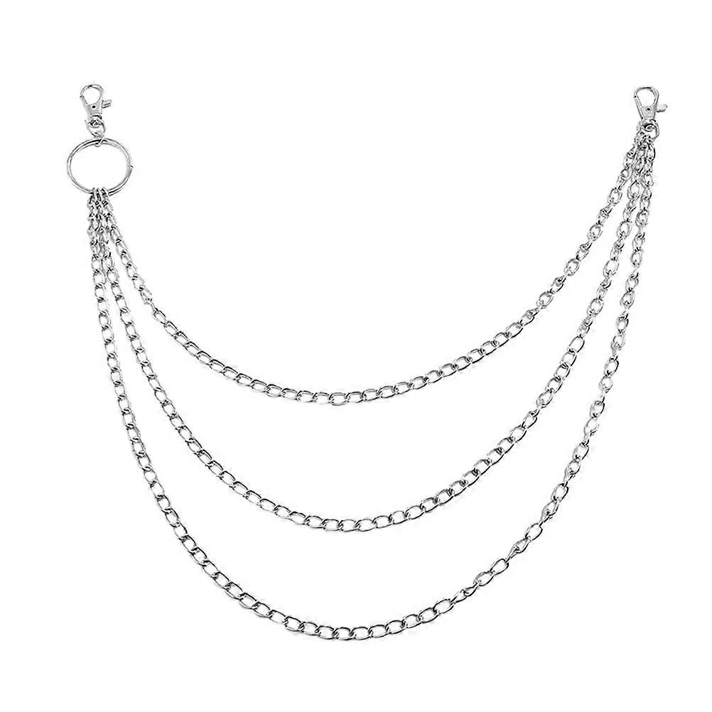 Unisex Pant Trouser Chain Gothic Accessories for Women Men Everyday Wear Alloy 50x3.5x3.5cm Multi-Functional Chain 1PC