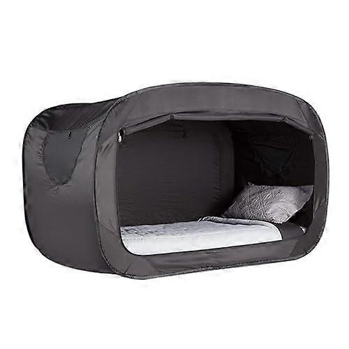 Bettzelt, blackout sleep solution, easy setup, fully enclosed canopy for cozy sleep, ideal for children and adults.