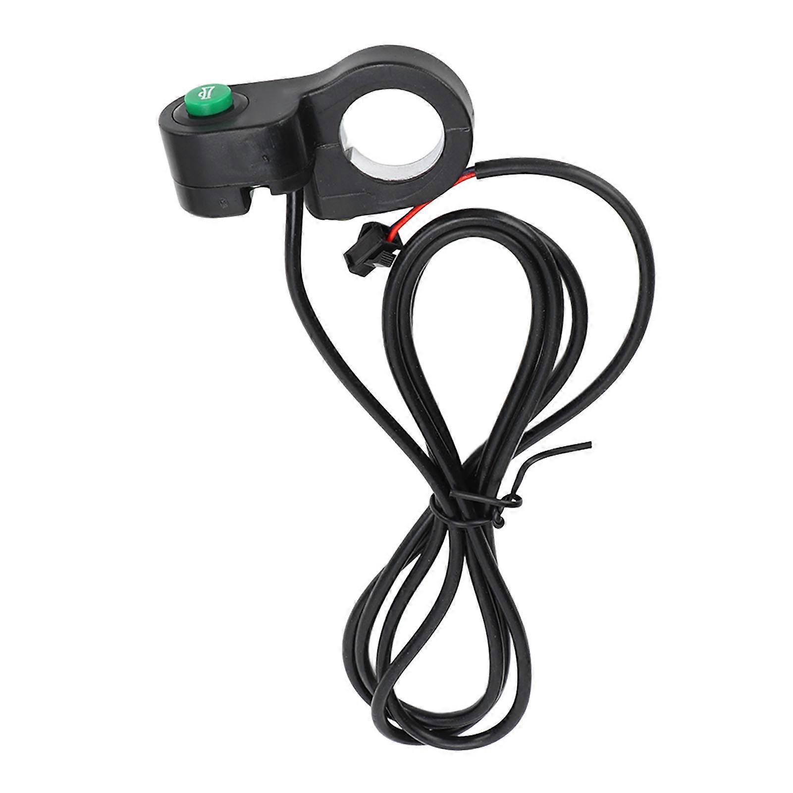 Horn Switch Touch Type ABS Material Black Easy Replaceable Accessories for Electric Bike Scooter