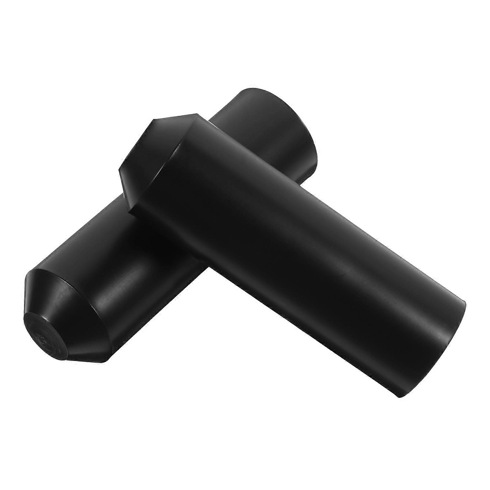 Heat Shrink End Caps 2pcs Durable Insulation Caps for Electrical Wires Cables Ropes Easy Installation High Strength Versatile Use