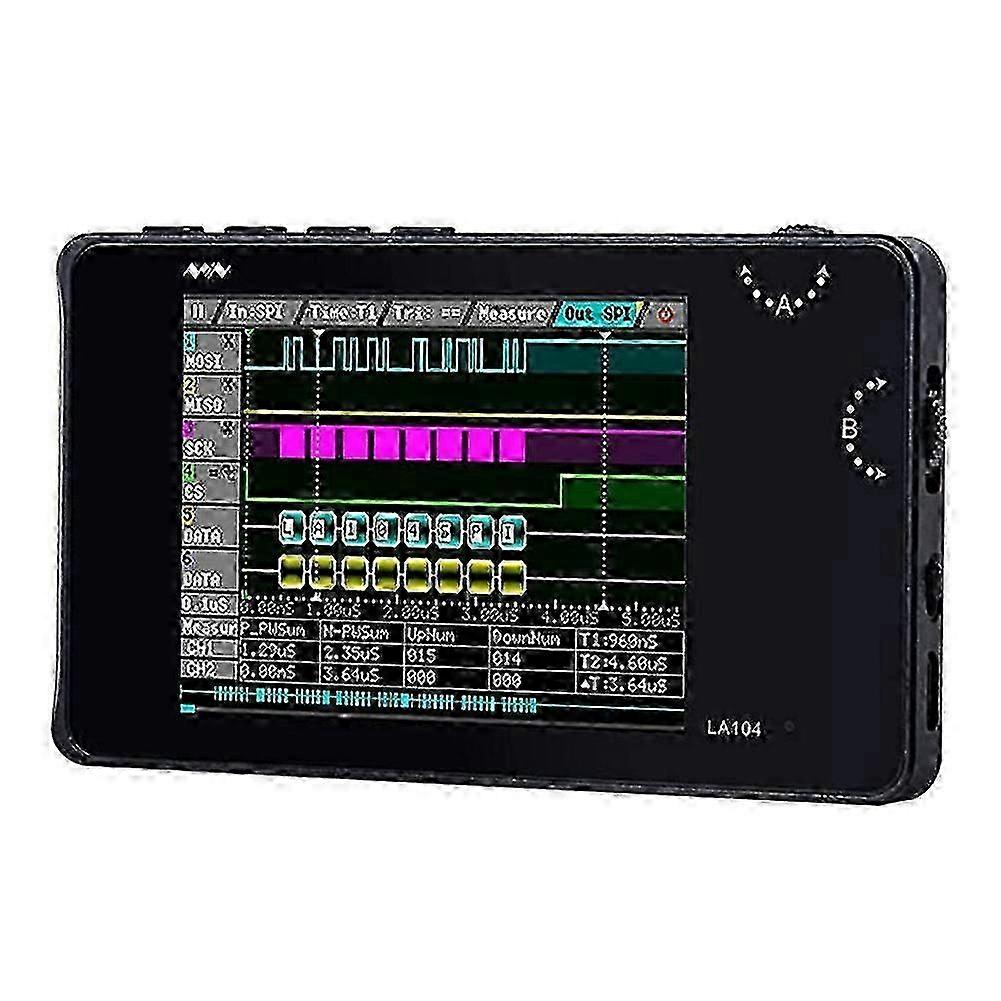 LA104 Logic Analyzer Pocket Size Handheld SPI I2C UART 100Msa/S Max Sampling Rate bs