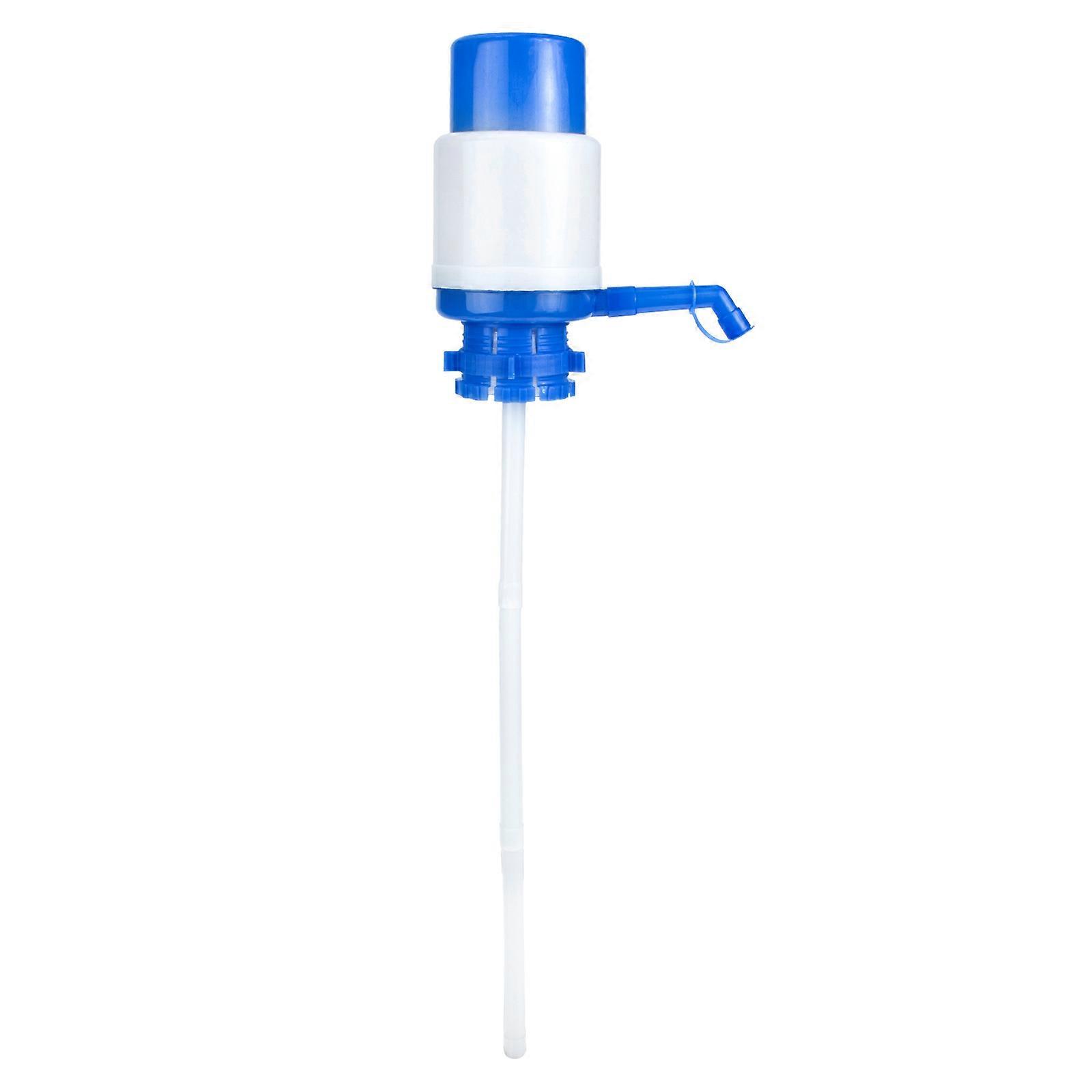 Manual Water Bottle Pump Hand Press Drinking Dispenser for Family, Dorm, and Elderly Use Easy Install, Odorless & Safe Material