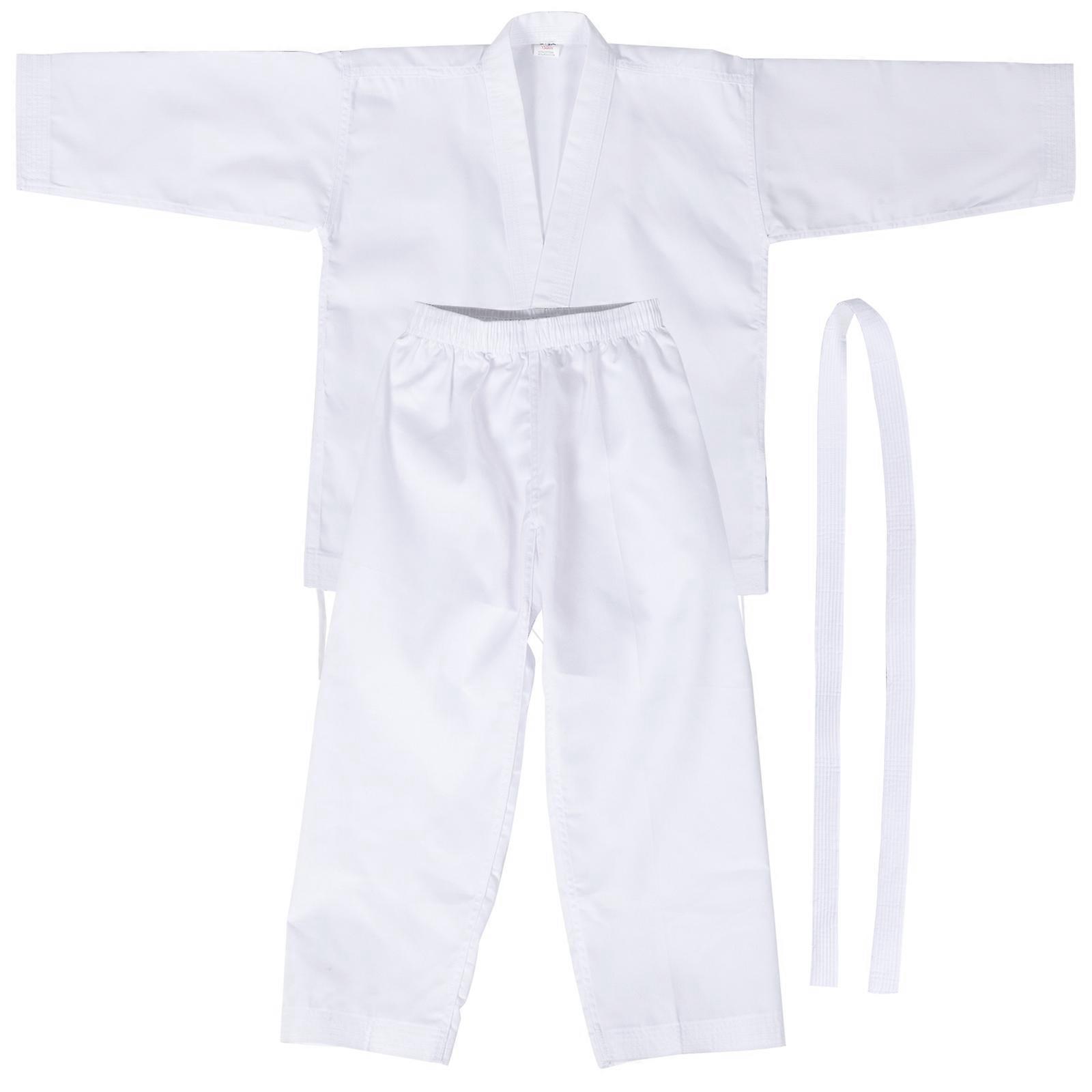 Erwachsene Karate Versorgung Judogi Kleidung Baumwollmischung Wettkampfkostüm 1Set