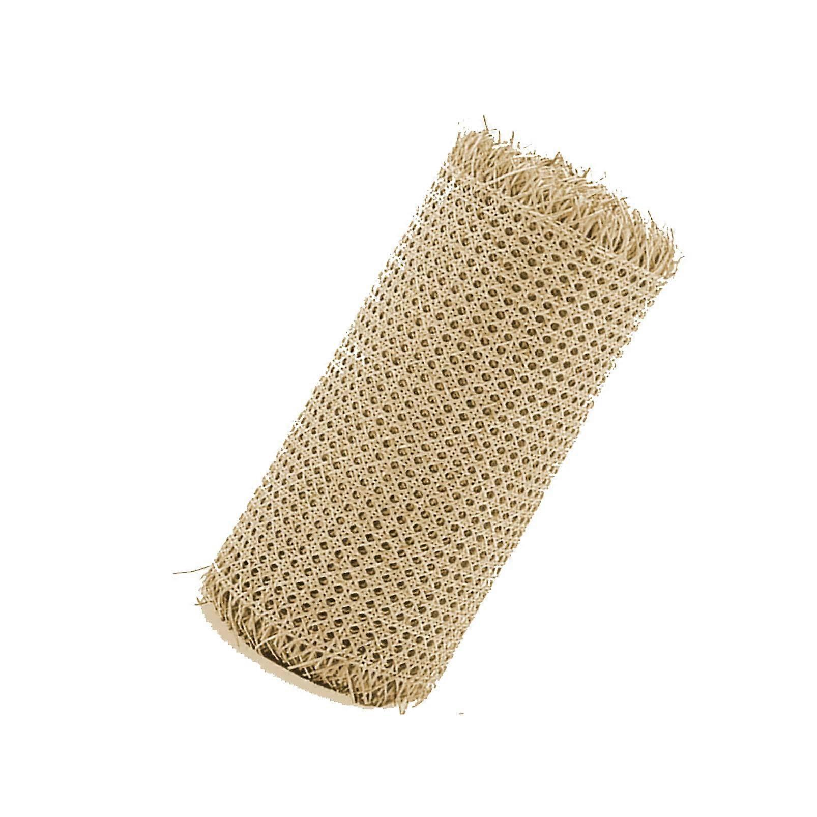 Rattan Tube Webbing Roll 70x150 cm, Woven Tube Mesh for DIY Furniture, Hexagonal Open Net, Rattan Furniture