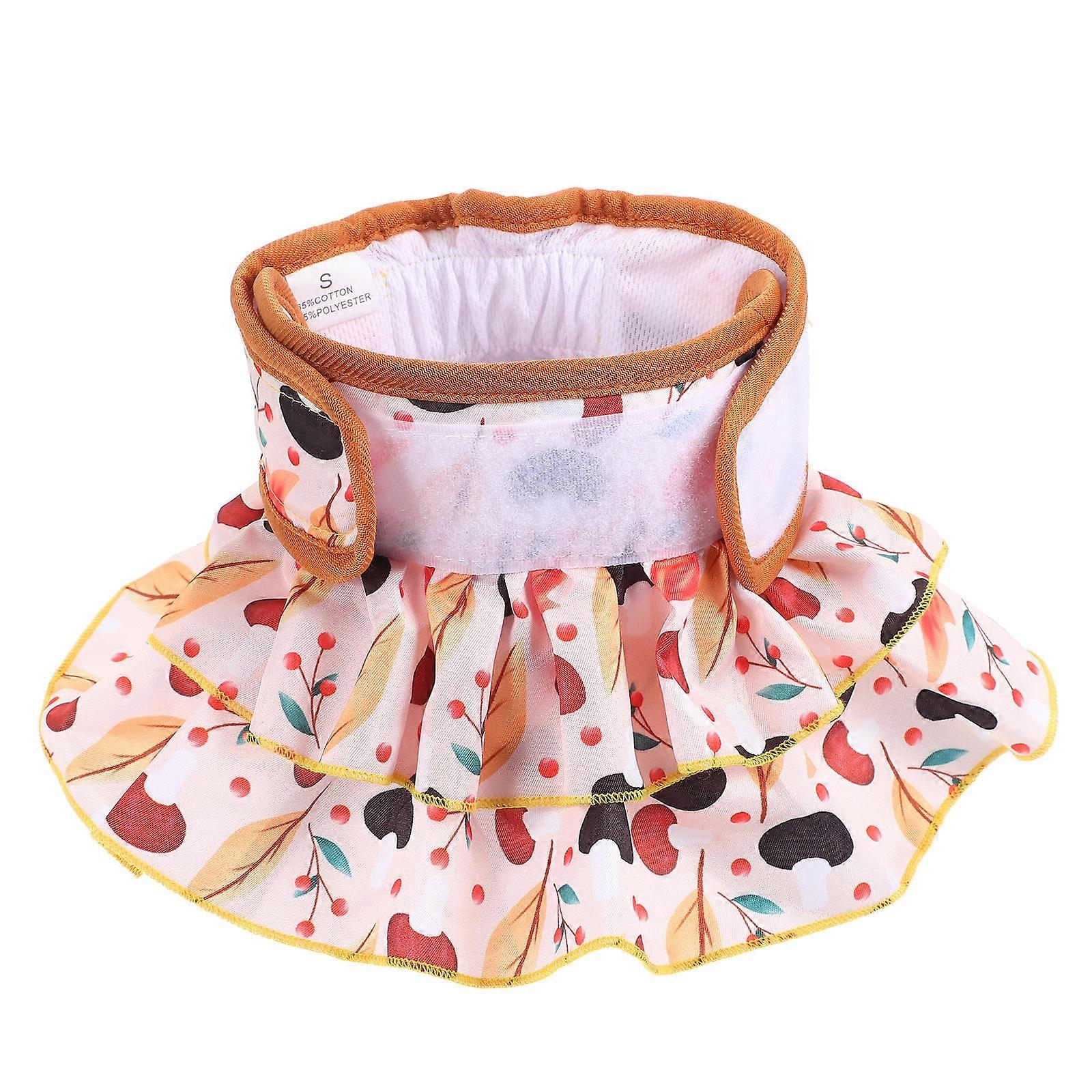 Absorbent Female Dog Nappies Fitted Pants Daily Use Beige 1Pack