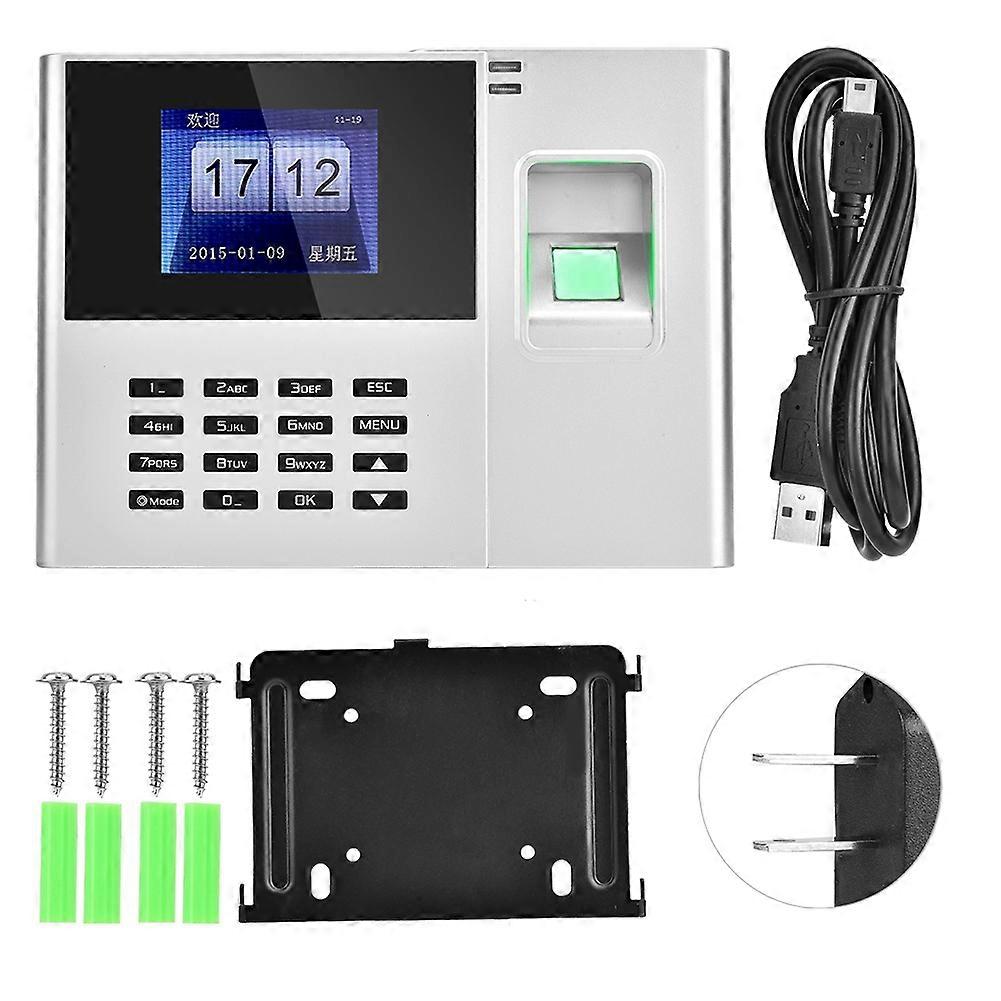 TCP IP Fingerprint Password Attendance Machine Employee Attendance Recording