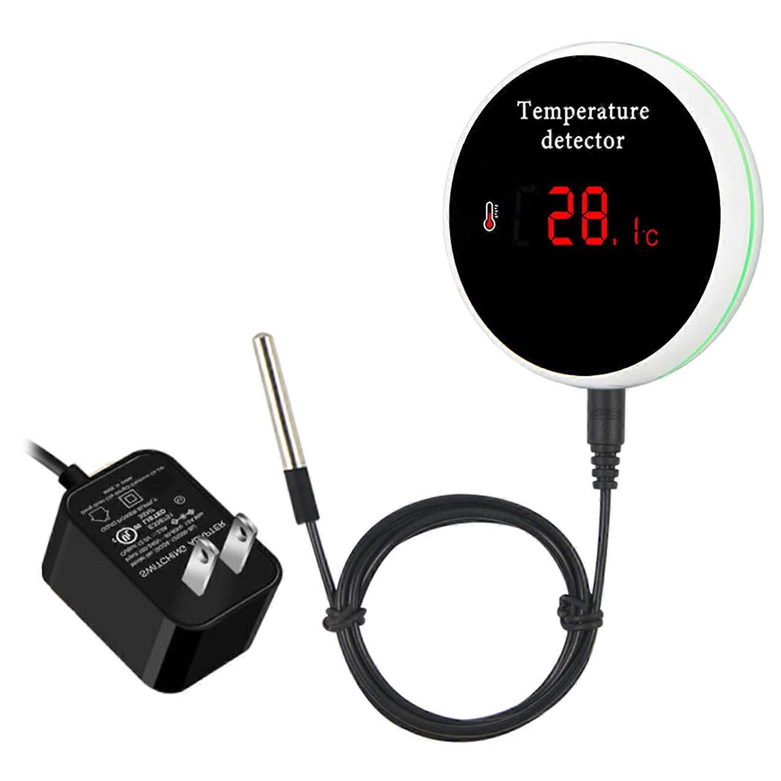 Industrial Grade Temperature Monitor WiFi Enabled Temperature Detector Simple Installs for Data Center Equipment Rooms Multicolor