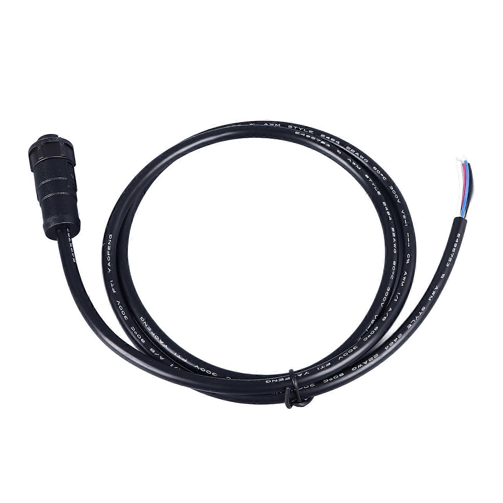 E10 6 Pin Connector Lock Type Quick Installation Unshielded Straight Waterproof Connector Cable