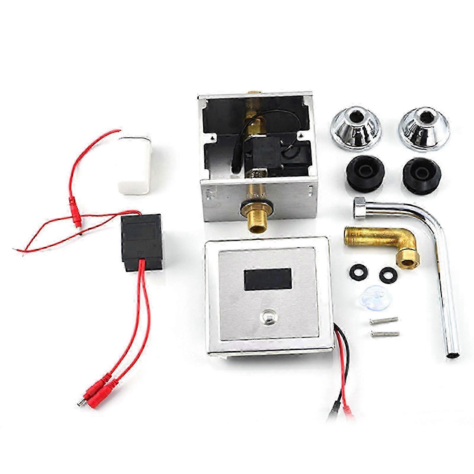 Bathroom Compact Concealed Flush Valve Kit for Urinal Toilets