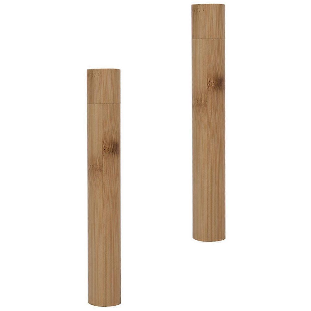 Durable Plastic Toothbrush Case for Storage Use Multi Color Compact Size Fits One Electric Toothbrush