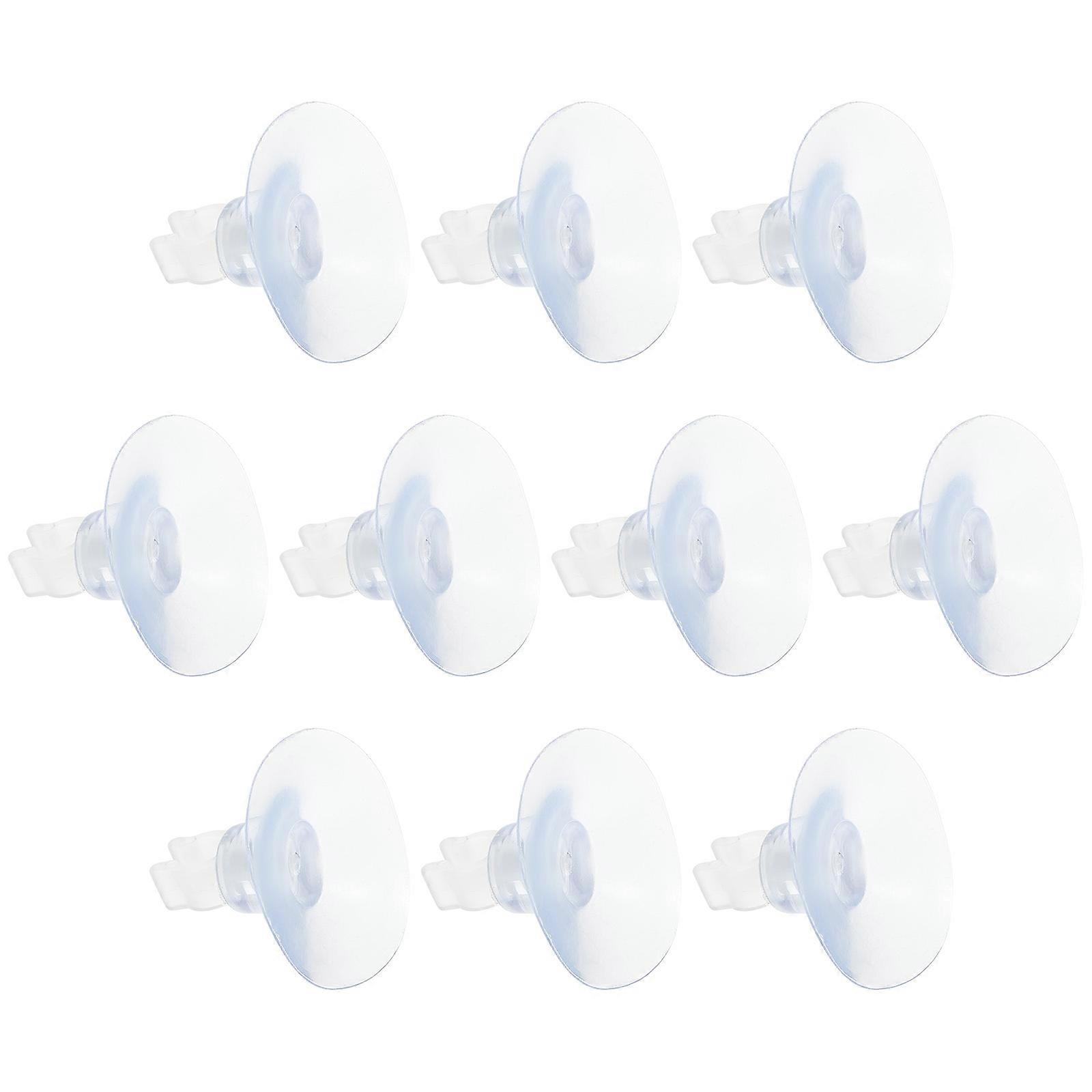 10pcs Aquarium Suction Cups for Airline Pump Tube Holders – Easy Install, Detachable Design, Random Colors for Fish Tank Use