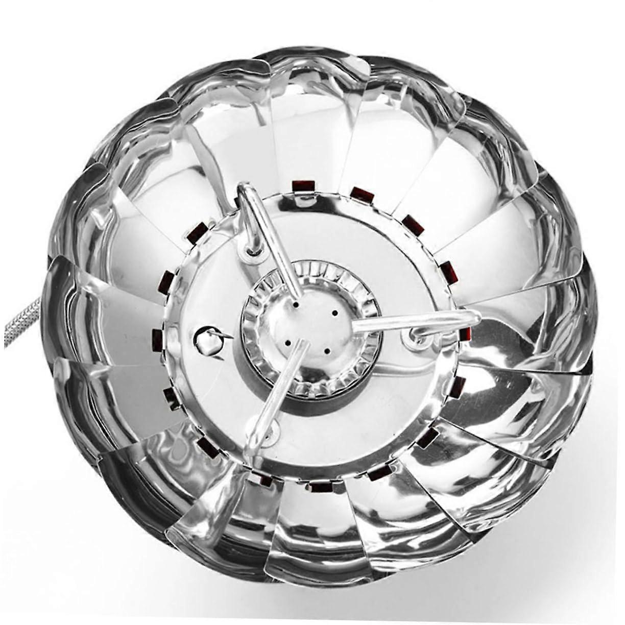 Portable Gas Burner with Robust Steel Oven Head, Lightweight High-Performance Camping Stove with Wind Protection and Efficiency