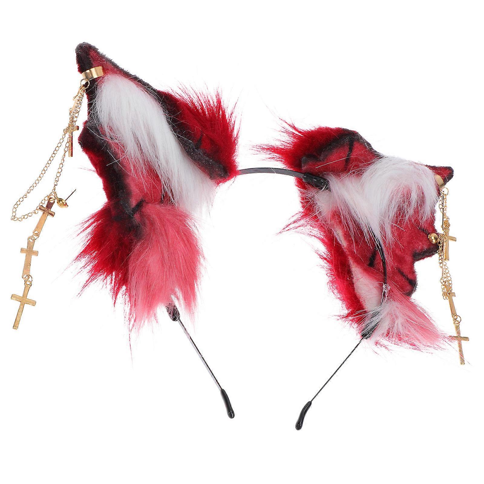 Cosplay Photo Props Bat Hair Accessory For Special Occasions In 13x10cm Size 1Set