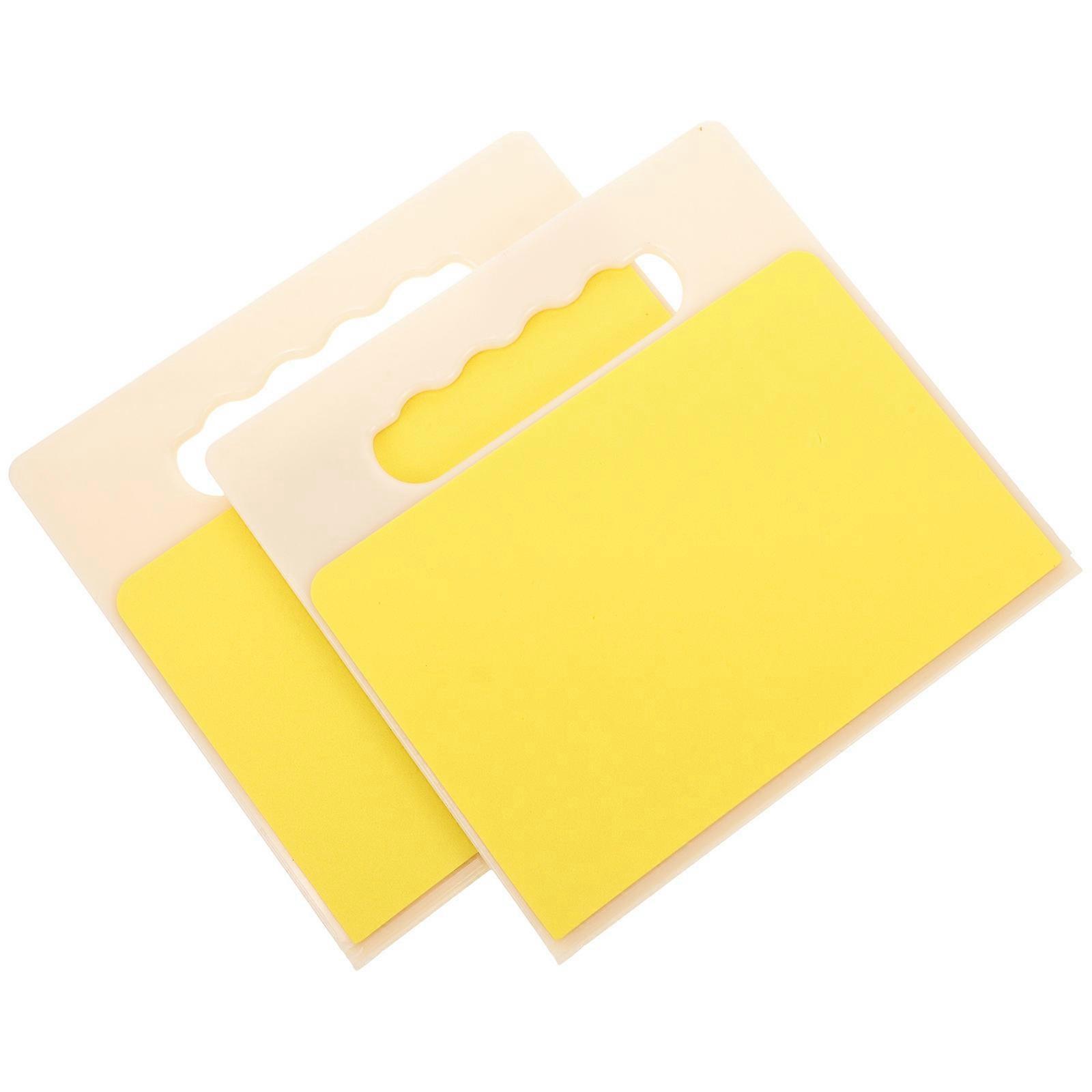 Karate Supply Training Breaking Board Professional Competition Preparation Yellow 42.00X23.00X0.50CM 1Set