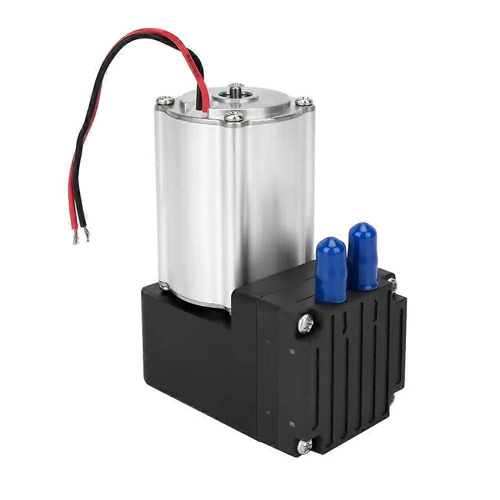 Mini Brushless Vacuum Pump DC 24V 12 L/min 2.5 Bar 80 kPa 10 W Compact Desktop For Lab and R&D Use
