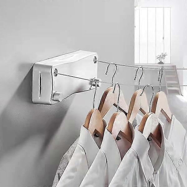 5.2m retractable double line clothesline, drying rack