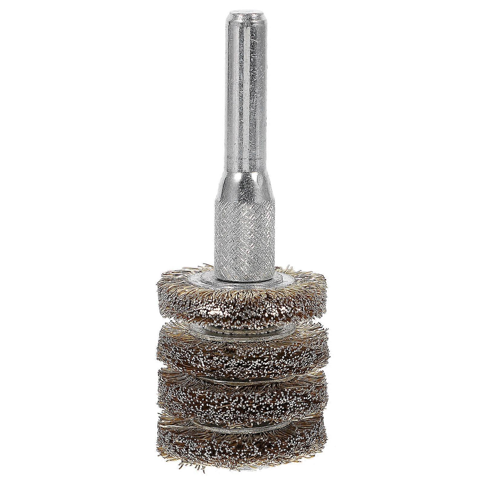 Wire Brush For Electric Drills Wire Brush Wheel For Drill Rust Remover Suitable For Handyman 25MM*6mm 1Set