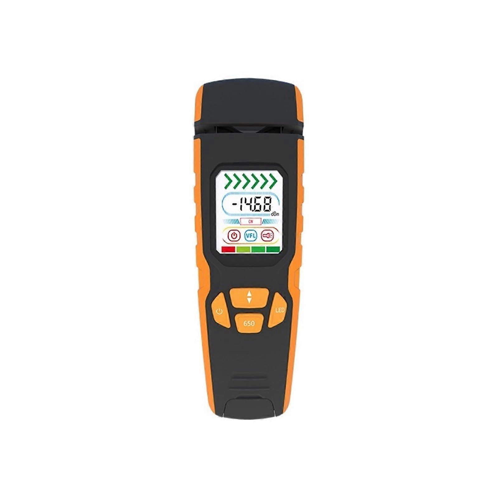 OTDR Tester Fiber Optic Cable Tester with Live Fiber Detection, Visual Error Location, 850-1700Nm, SM MM Compatibility