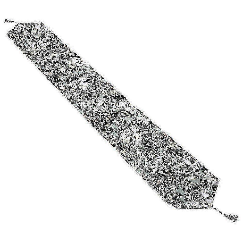 Stylish Table Runner & Placemat Set with Tassels - Various Sizes (12x55, 12x70, 12x86, 11.8x15.7, 12x16 inches) for Dining Decor