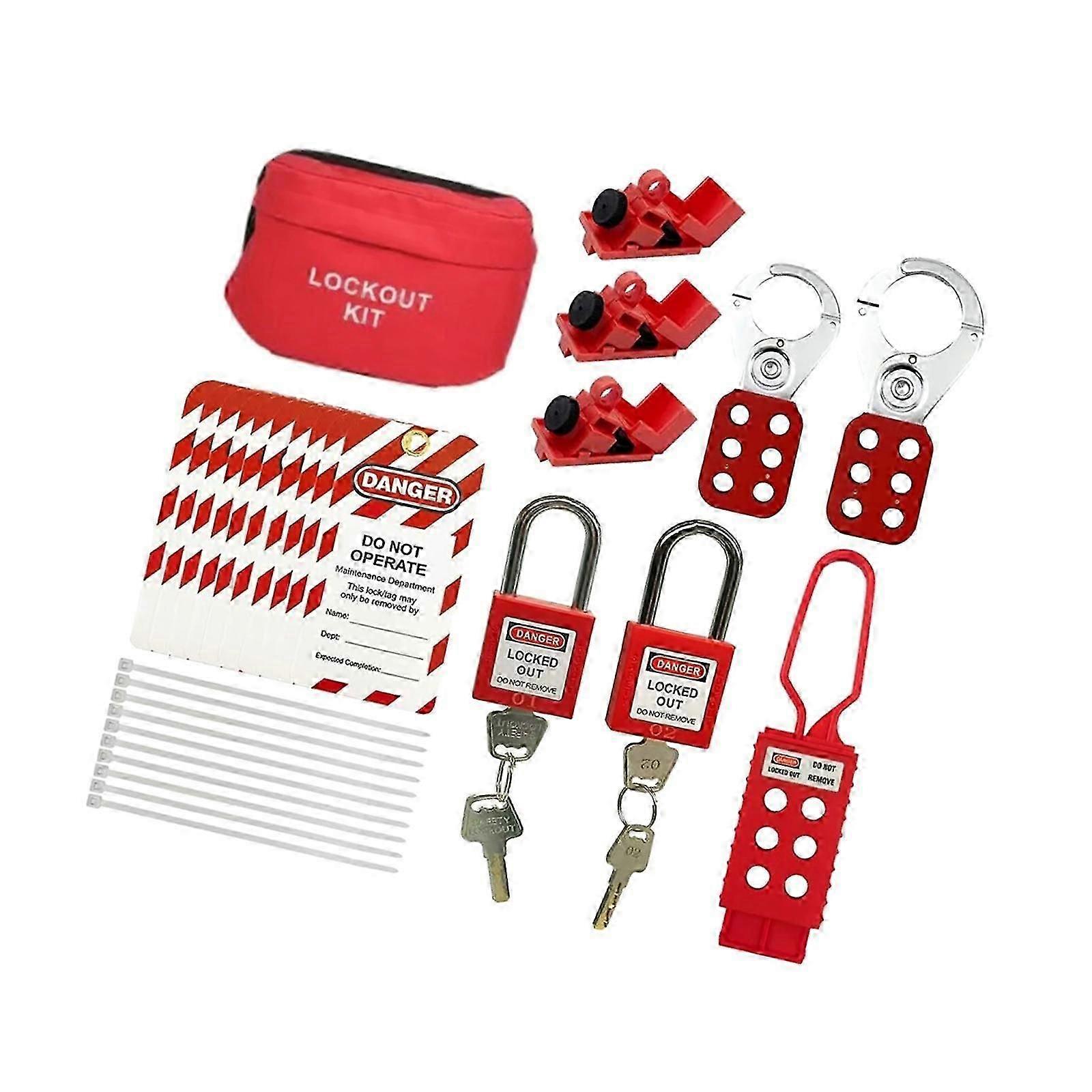 29x Electrical Tag Out Kits for Lock Stations Air Source Switch